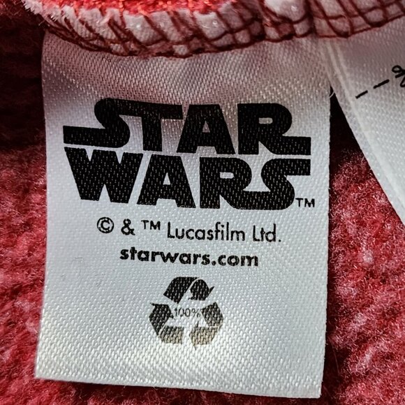 Star Wars Disney Store Darth Vader Red Hoodie Sweatshirt Unisex S Cotton Blend - Picture 5 of 12